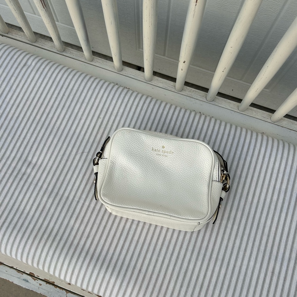 Kate Spade White Crossbody Bag